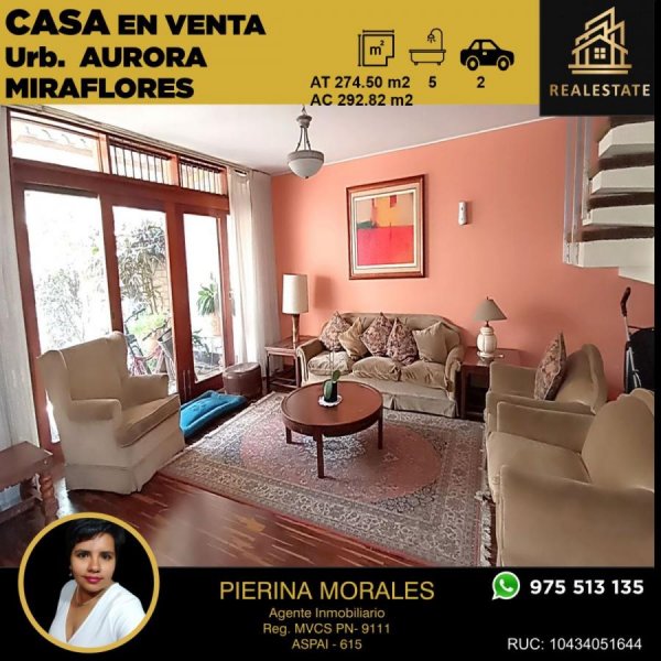 Casa en Venta en miraflores Miraflores, Lima