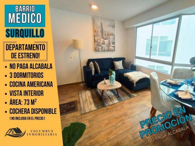 Departamento en Venta en Barrio Medico Surquillo, Lima