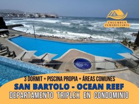 Departamento en Venta en OCEAN REEF San Bartolo, Lima