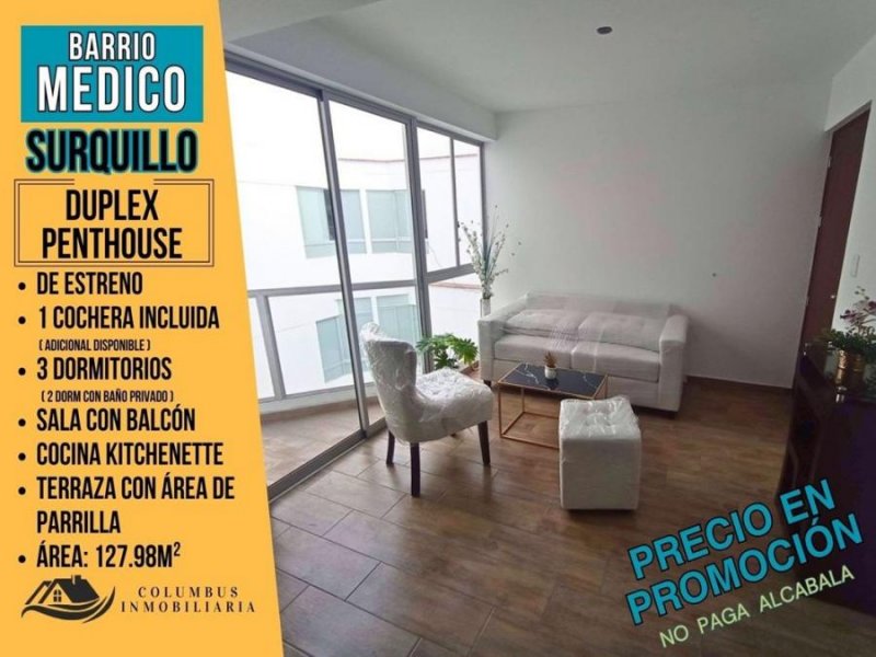 Departamento en Venta en Barrio Medico Surquillo, Lima