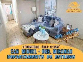 San Miguel MIRAMAR - Dpto de 1 dormitorio + Áreas Comunes (Pre-Venta)