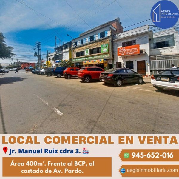 Local Comercial Centro 400m² Chimbote