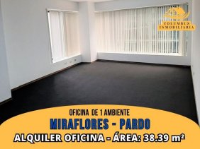 Oficina en Alquiler en  Miraflores, Lima
