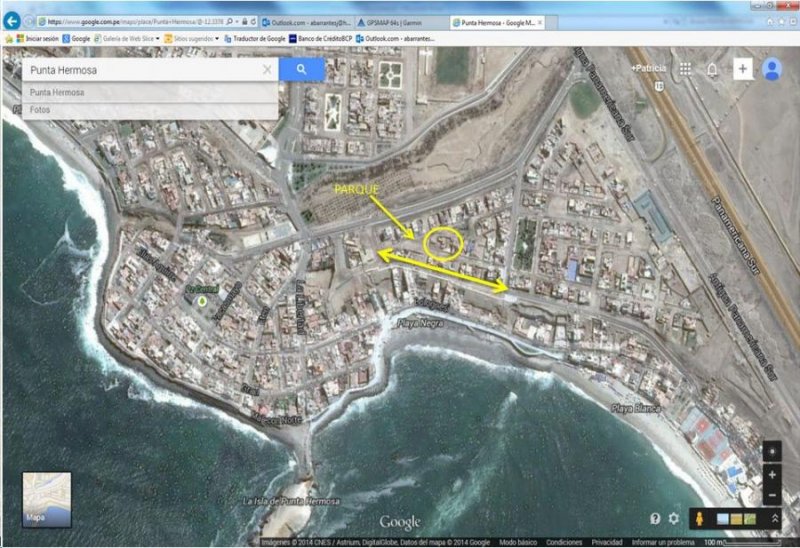 Vendo Terreno de playa de 200 m², en La Urbanización Miramar, Punta Hermosa, Lima