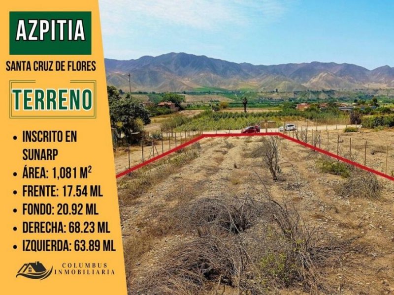Foto Terreno en Venta en Azpitia, Azpitia, Canete - U$D 75.000 - TEV40155 - BienesOnLine