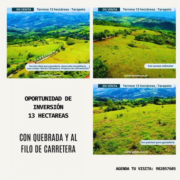 Terreno en Venta en Tarapoto Tarapoto, San Martin