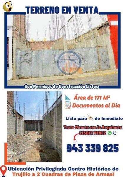 Terreno en Venta en trujillo Trujillo, Trujillo