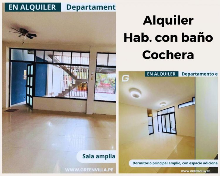 Departamento en Alquiler en  Tarapoto, San Martin