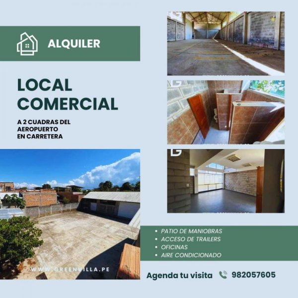 Terreno en Alquiler en Tarapoto Tarapoto, San Martin