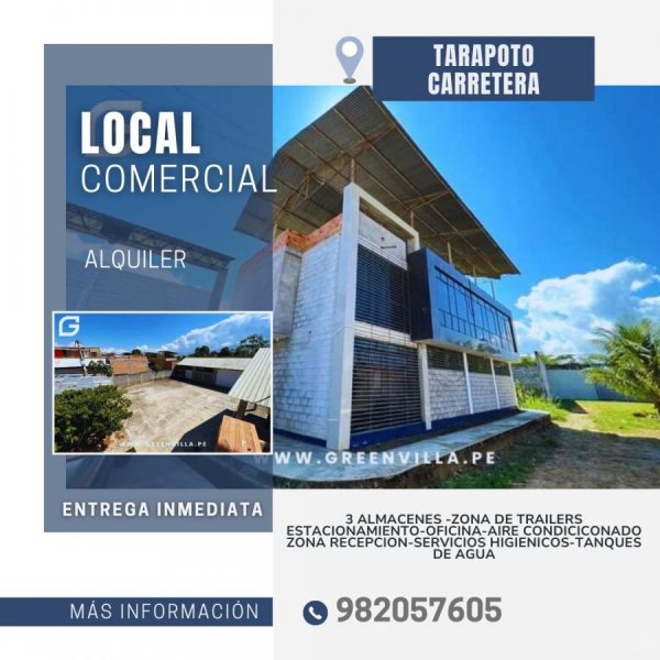 Local en Alquiler en  Tarapoto, San Martin
