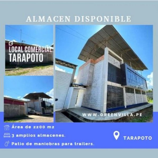 ALQUILO ALMACEN COMERCIA TARAPOTO