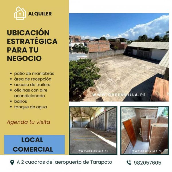 Local en Alquiler en Tarapoto Tarapoto, San Martin