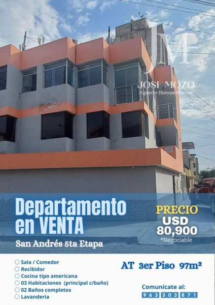 Departamento en Venta en Victor Larco Herrera San andres, Trujillo