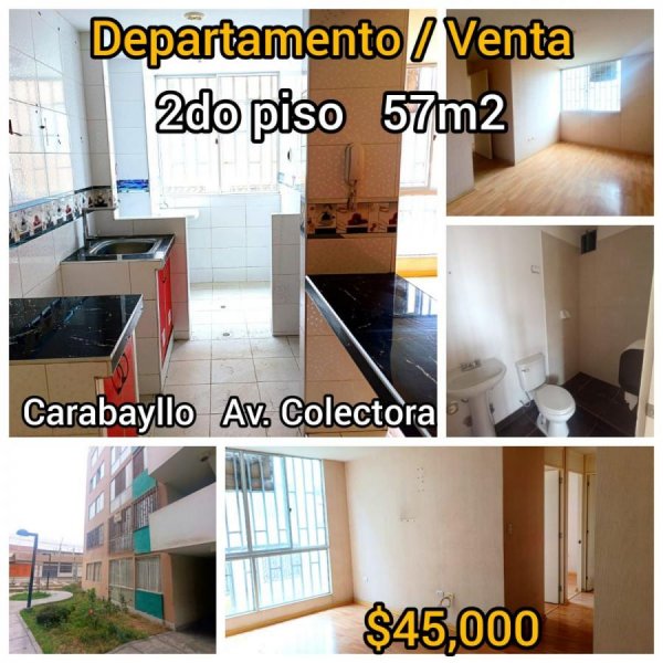 Foto Departamento en Venta en Carabayllo, Lima - U$D 45.000 - DEV40435 - BienesOnLine