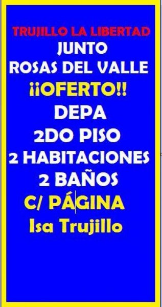 Departamento en Venta en  Trujillo, Trujillo
