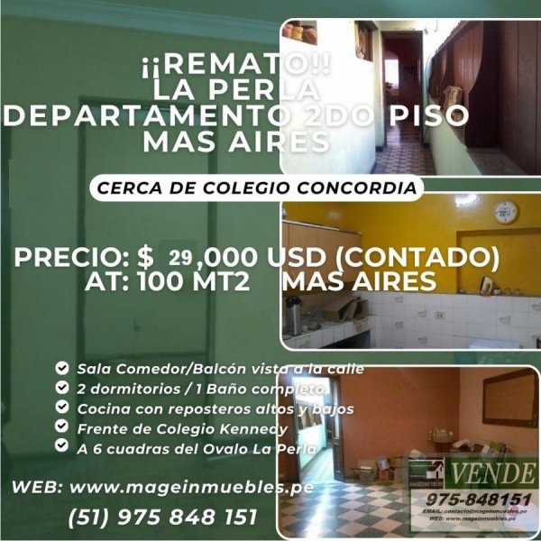 Foto Departamento en Venta en La Perla, Callao - U$D 39.000 - DEV40081 - BienesOnLine