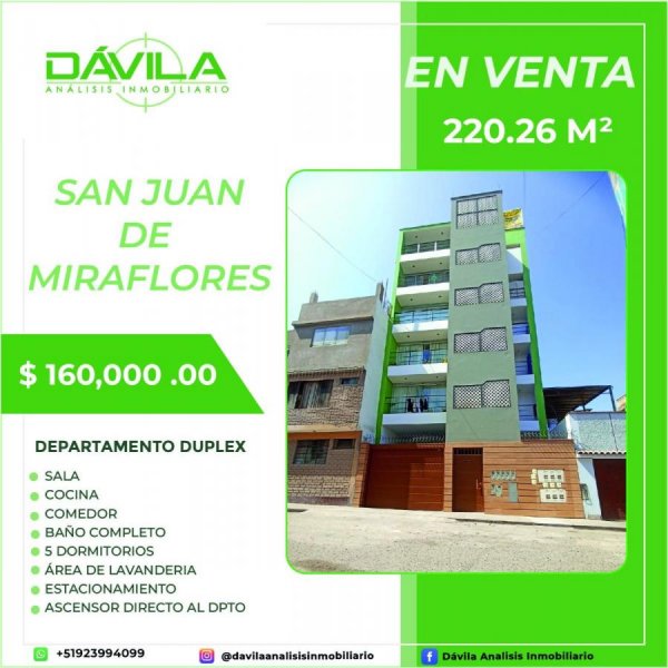 Departamento en Venta en San Juan de Miraflores San Juan De Miraflores, Lima