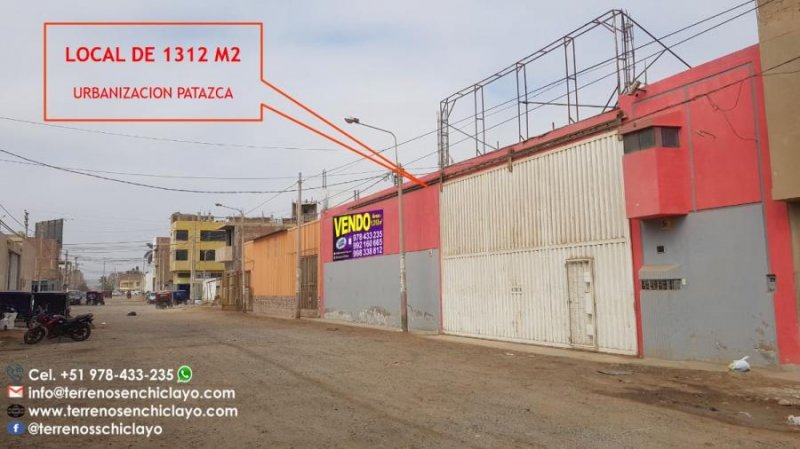 Foto Local en Venta en CHICLAYO, CHICLAYO, Lambayeque - U$D 721.600 - LOV27293 - BienesOnLine
