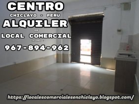 Local en Alquiler en  Chiclayo, Chiclayo