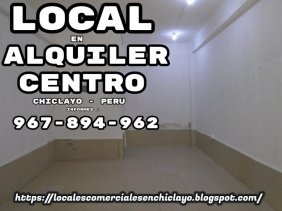 Local en Alquiler en  Chiclayo, Chiclayo