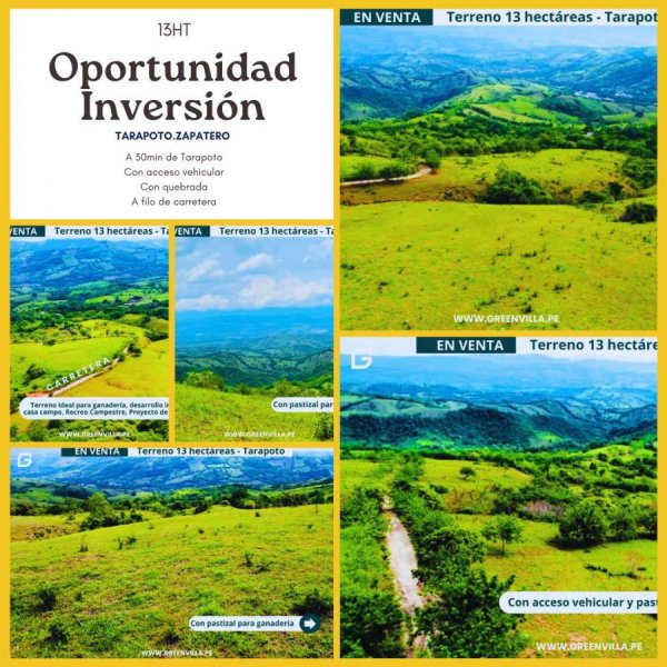 Terreno en Venta en Tarapoto Tarapoto, San Martin