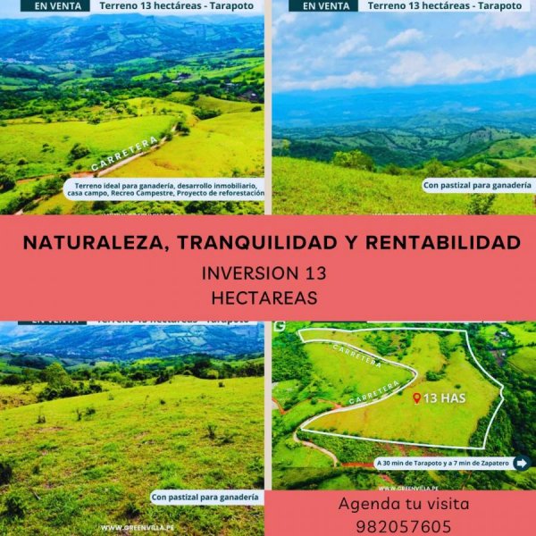 Terreno en Venta en Tarapoto Tarapoto, San Martin