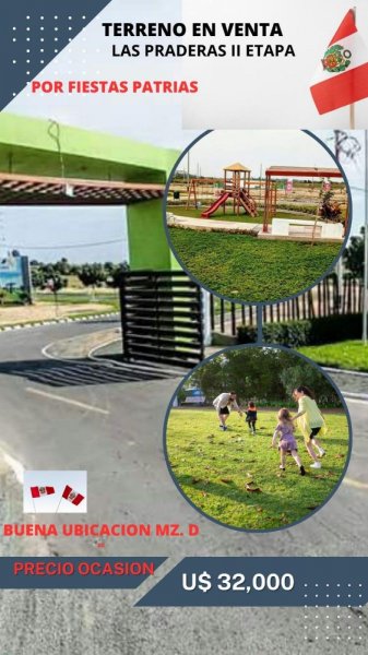 Foto Terreno en Venta en Nuevo Chimbote, Santa - U$D 32.000 - TEV37494 - BienesOnLine