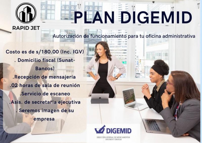 Oficina en Alquiler en  Miraflores, Lima