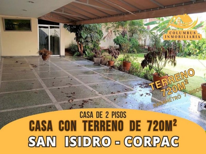 Casa en Venta en Corpac San Isidro, Lima