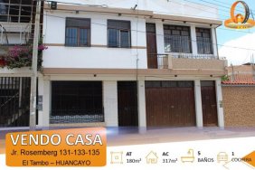 Casa en Venta en El Tambo Huancayo, Huancayo