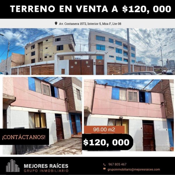 SE VENDE TERRENO EN SAN MIGUEL 
