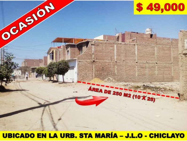 Foto Terreno en Venta en JOSE LEONARDO ORTIZ, Chiclayo, Chiclayo - U$D 49.000 - TEV20068 - BienesOnLine