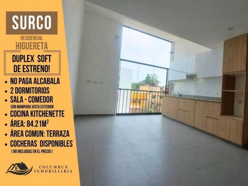 Departamento en Venta en Residencial Higuereta Santiago De Surco, Lima