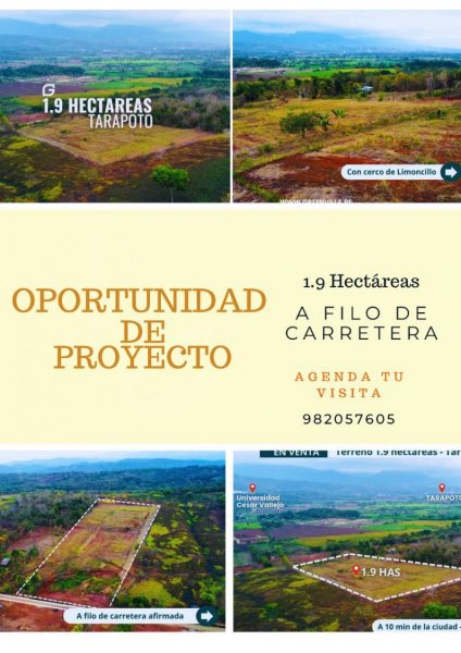 Terreno en Venta en Tarapoto Tarapoto, San Martin