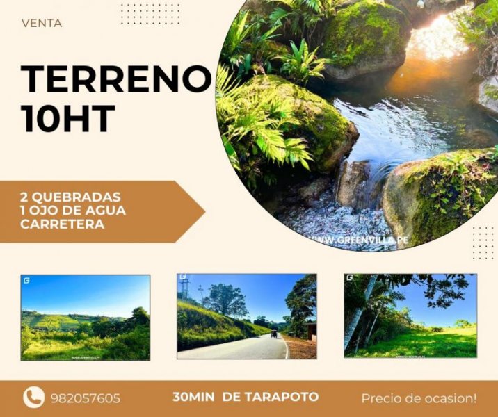 Foto Terreno en Venta en Tarapoto, tarapoto, San Martin - S/. 255.000 - TEV39569 - BienesOnLine