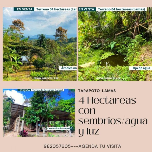 Terreno en Venta en Tarapoto Tarapoto, San Martin