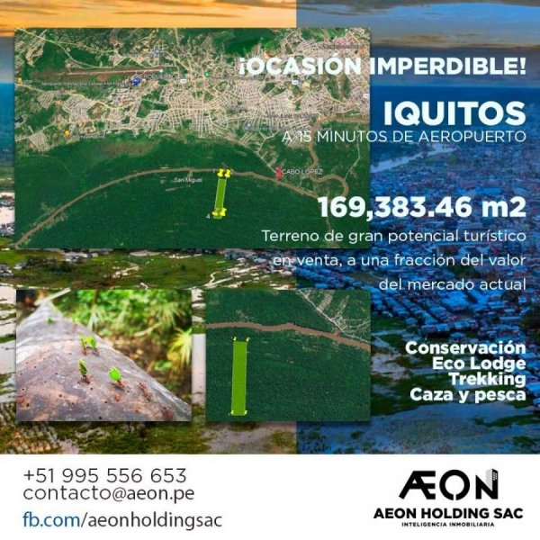 Terreno en Venta en Iquitos Maynas, Loreto