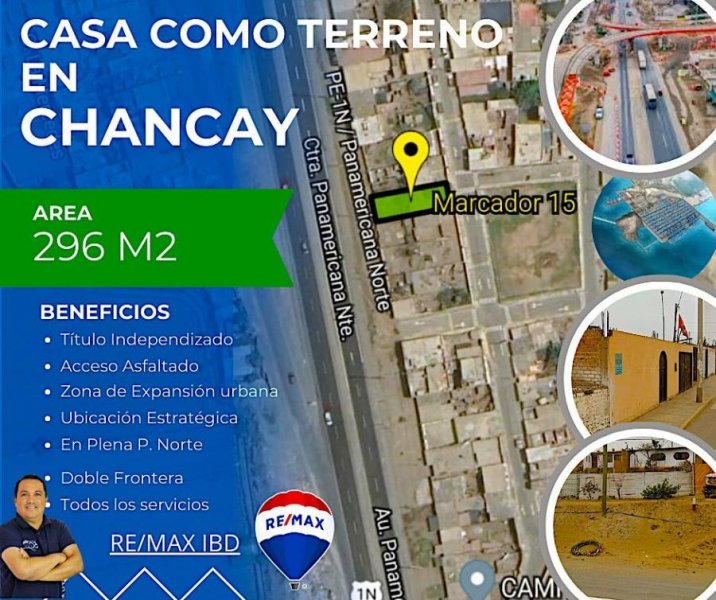 Terreno en Venta en CHANCAY Chancay, Huaral