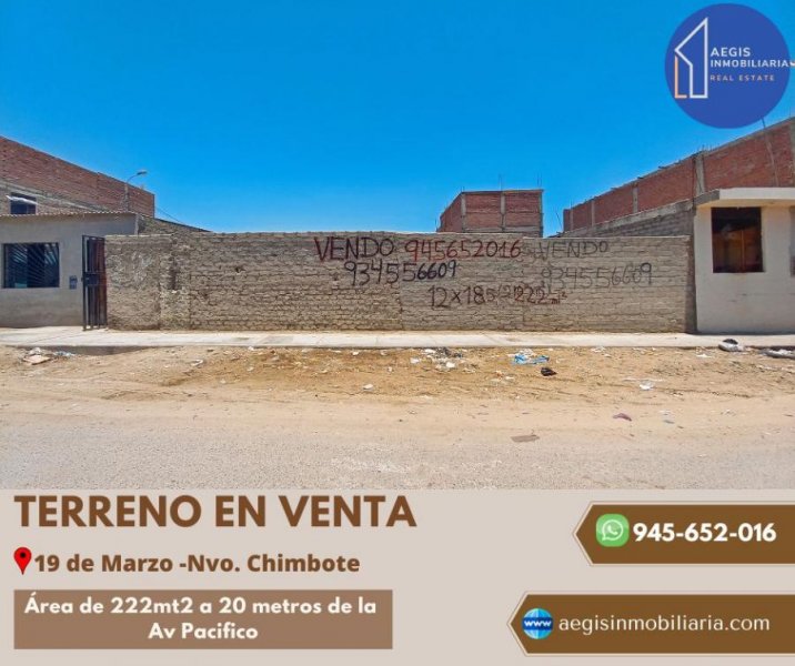 Foto Terreno en Venta en Nuevo Chimbote, Nuevo Chimbote, Santa - TEV36591 - BienesOnLine