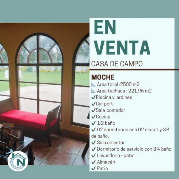 Casa en Venta en Moche Moche, Trujillo