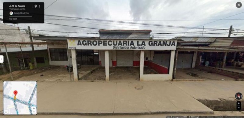 Vendo local comercial,  Jr. 15 de Agosto, 348m2, Urb. Los Maderos, Yurimaguas.