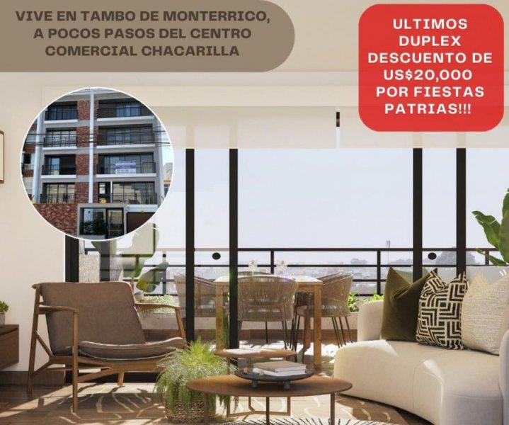 Departamento en Venta en  Santiago De Surco, Lima