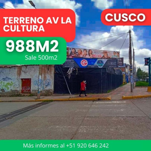 Terreno en Venta en  Cusco, Cusco