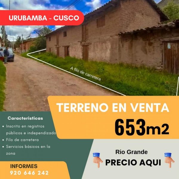 Terreno en Venta en  Urubamba, Urubamba