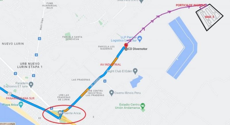 VENDO TERRENO INDUSTRIAL EN LURIN 