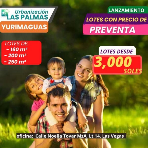 Terreno en Venta en  Yurimaguas, Alto Amazonas