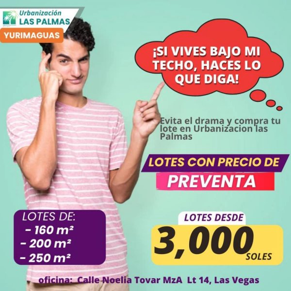 Terreno en Venta en  Yurimaguas, Alto Amazonas