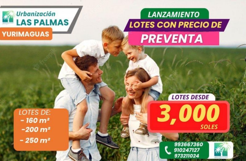 Terreno en Venta en  Yurimaguas, Alto Amazonas