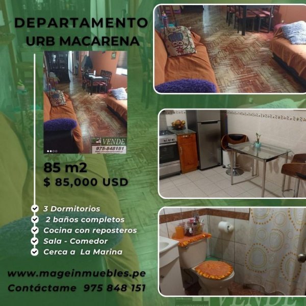 Foto Departamento en Venta en SAN MIGUEL, San Miguel, Lima - U$D 85.000 - DEV37674 - BienesOnLine