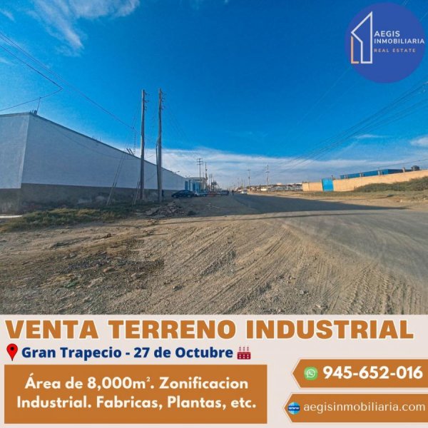VENTA Terreno Industrial 27 De Octubre Chimbote